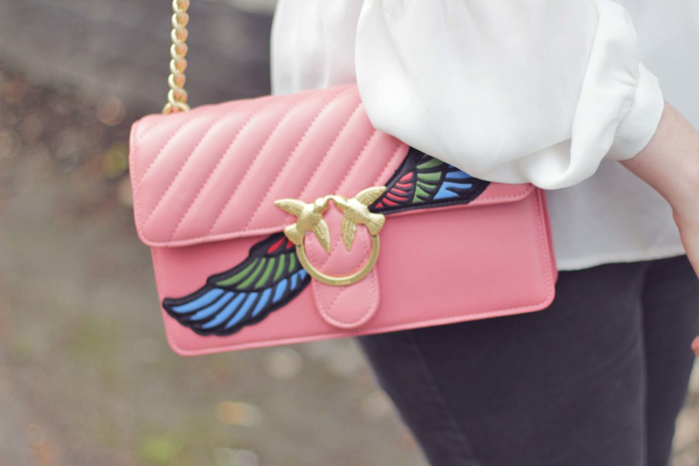 Pinko bag pink online